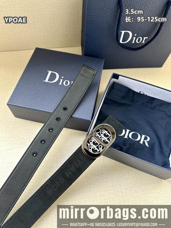 Dior belt 35mmX95-125cm 8L42