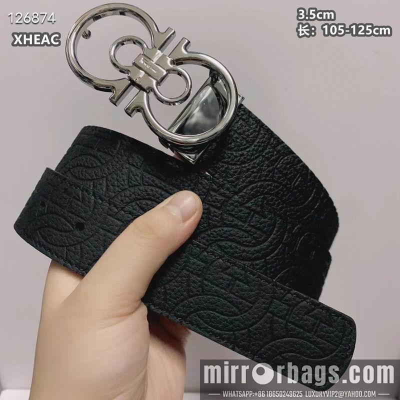Ferragamo belt 35mmX105-125cm 8L107