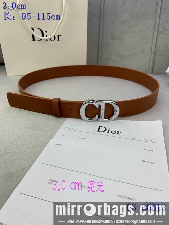 Dior Belt 30mm 95-115cm 8L05