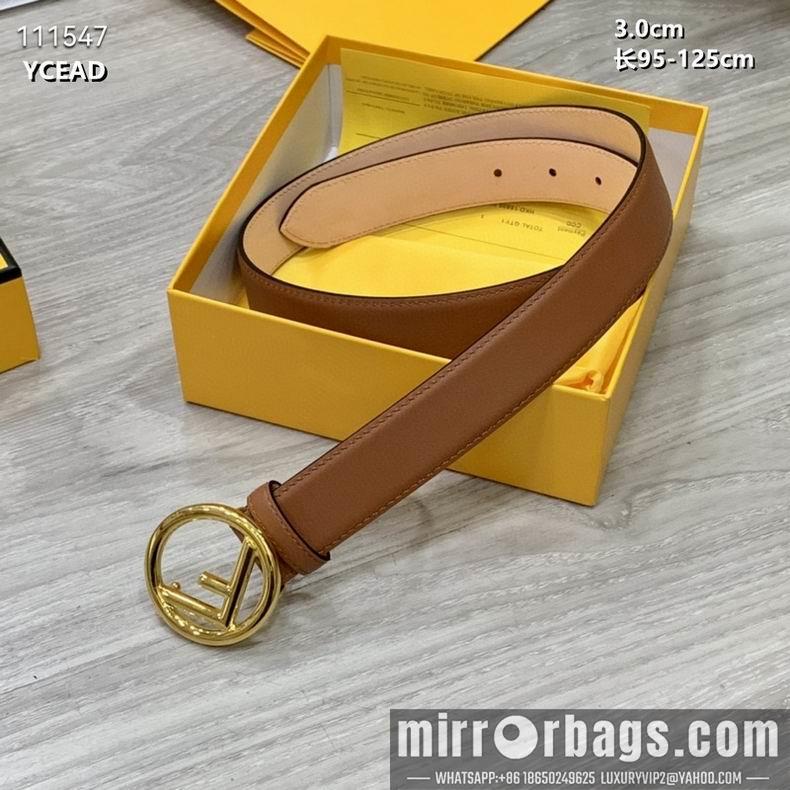 Fendi Belt 30mmX95-125cm 8L10