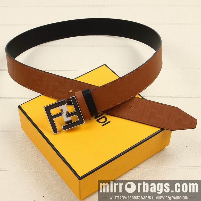 Fendi Belt 38mmX95-125cm 7D65
