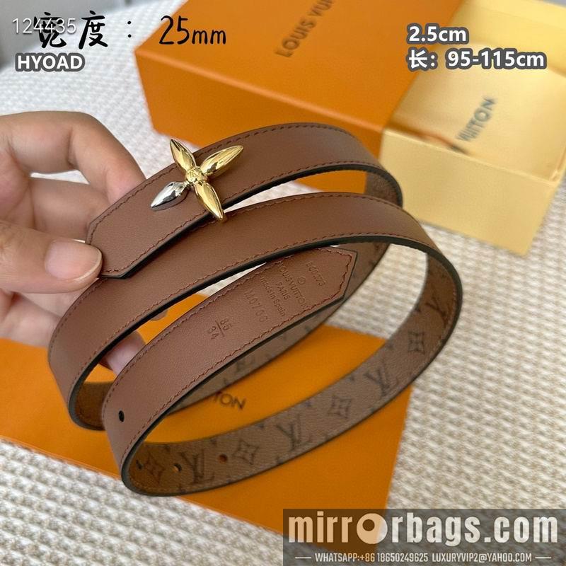 LV belt 25mmX95-115cm 8L14