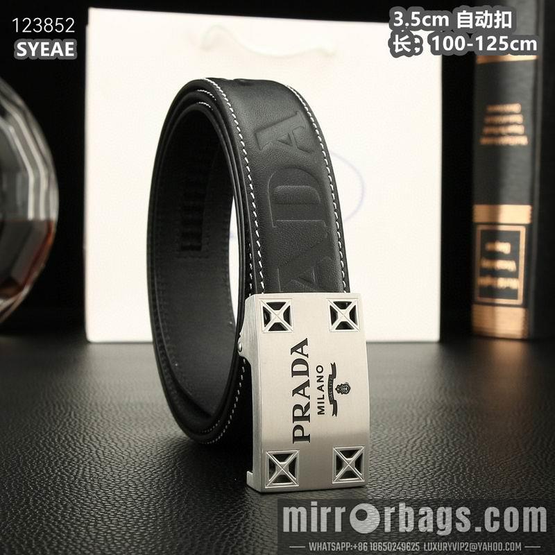 Prada belt 35mmX100-125cm 8L56