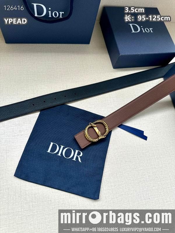 Dior belt 35mmX95-125cm 8L20