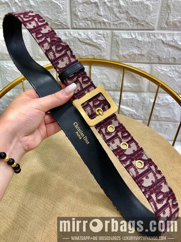 Dior Belt 34mmX95-125cm 7D23