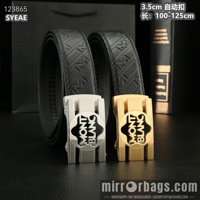 Montlanc belt 35mmX100-125cm 8L45