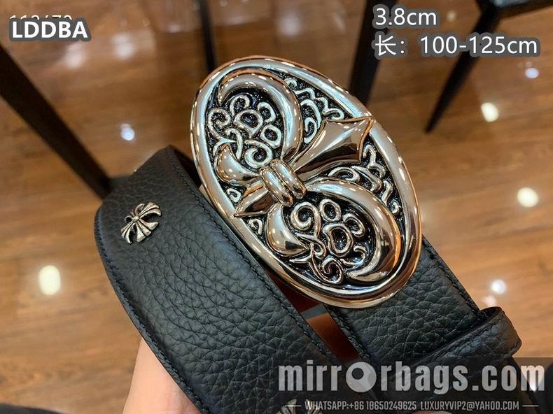 Chrome Hearts belt 38mmX100-125cm 8L09