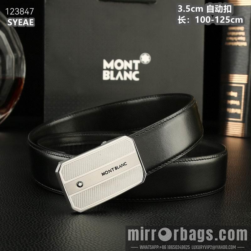 Montlanc belt 35mmX100-125cm 8L54