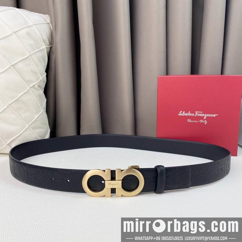 Ferragamo belt 35mmX95-125cm 7D13