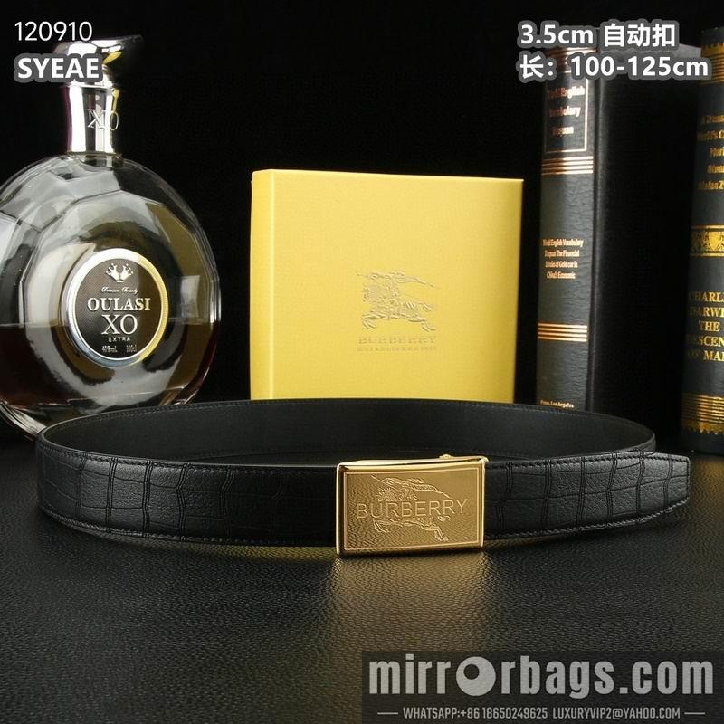Burberry belt 35mmX100-125cm 8L92