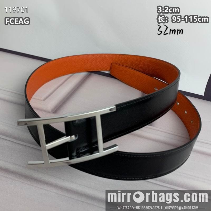 Hermes belt 32mmX95-115cm 8L040802