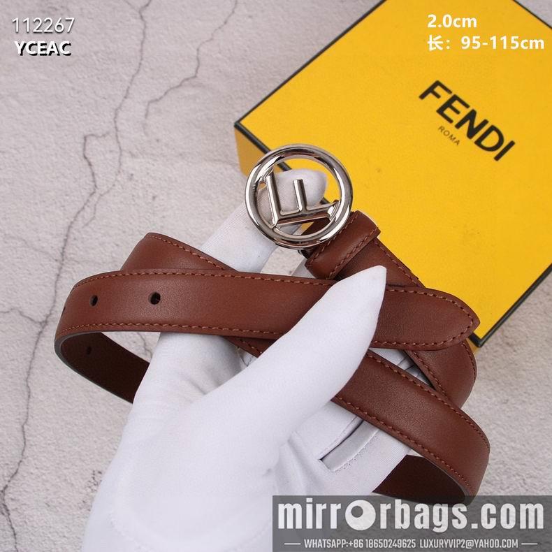 Fendi Belt 20mmX95-115CM 8L10