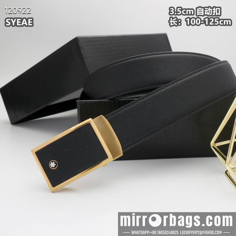 Montblanc belt 自动扣 35mmX100-125cm 8L072009