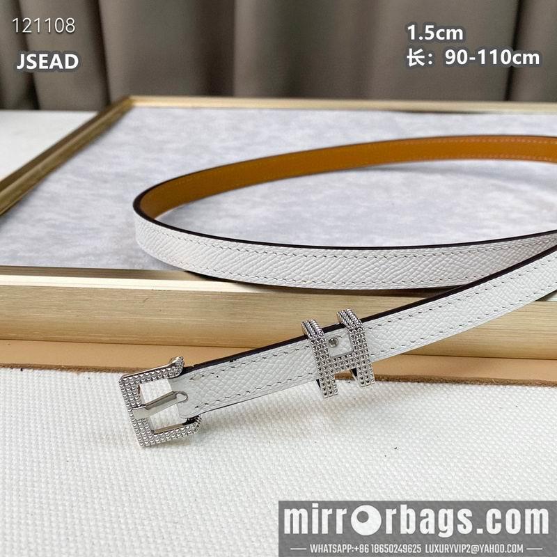 Hermes belt 15mmX90-110cm 8L01