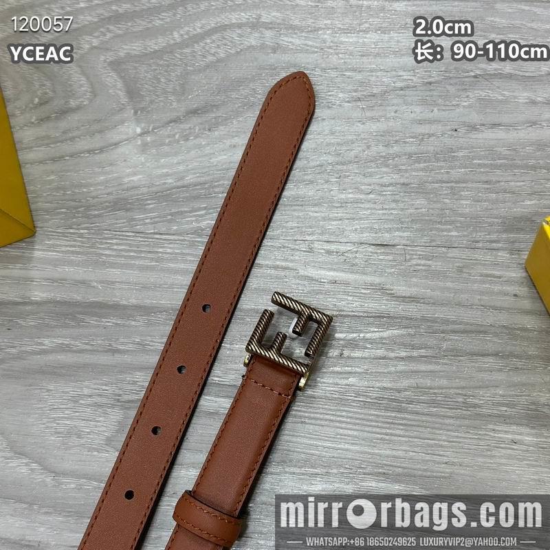 Fendi belt 20mmX90-110cm 8L12