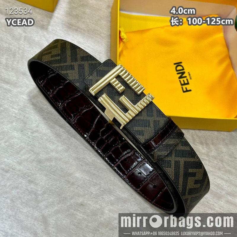 Fendi belt 40mmX100-125cm 8L53