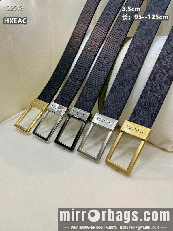 Gucci belt 35mmX95-125cm 8L02