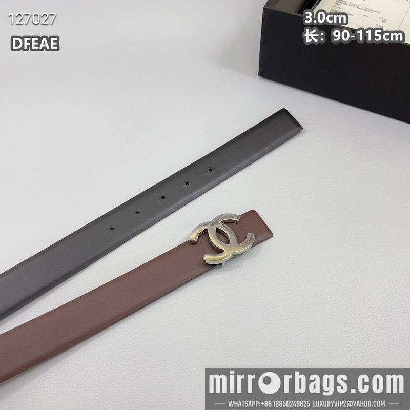 Chanel belt 30mmX90-115cm 8L31