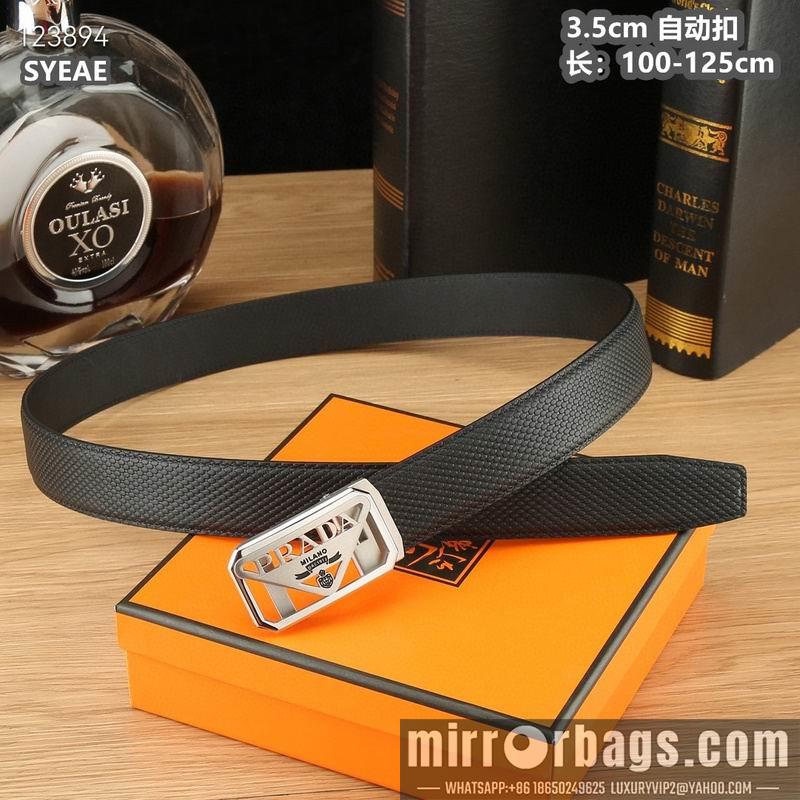 Prada belt 35mmX100-125cm 8L55