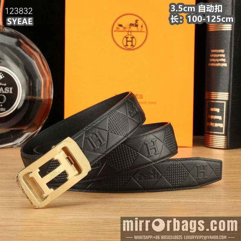 Hermes belt 35mmX100-125cm 8L23