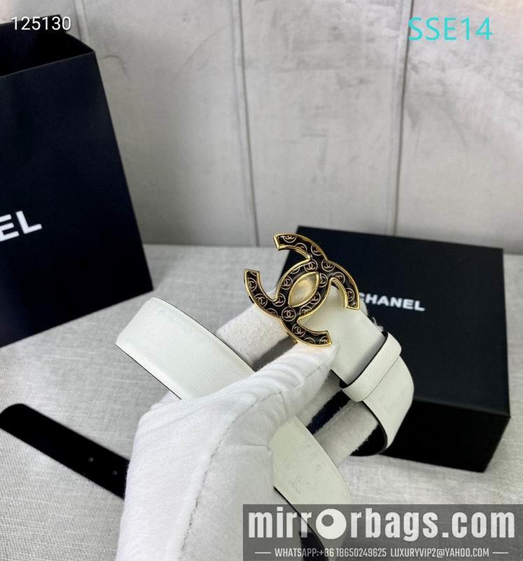 Chanel belt 30mmX95-125cm XH01