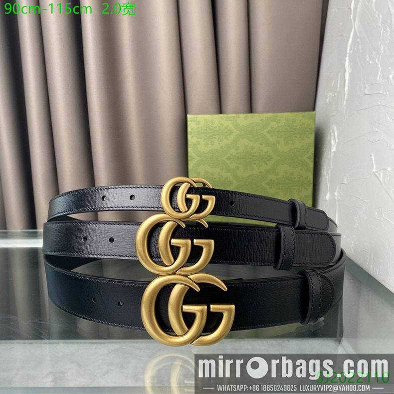 Gucci Belt 20mmX90-115cm 7D02