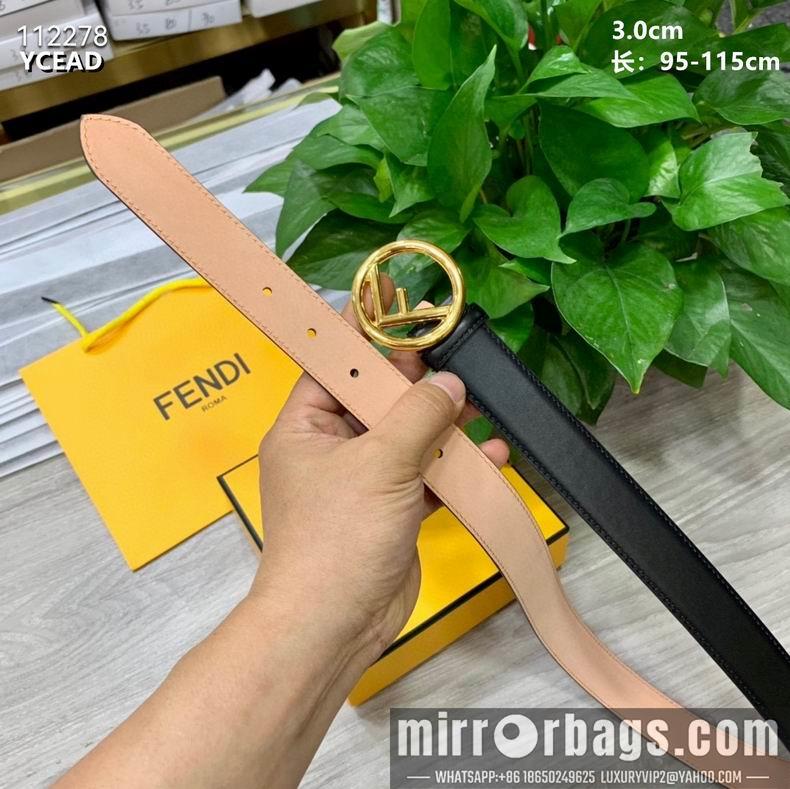 Fendi Belt 30mmX95-115cm 8L07