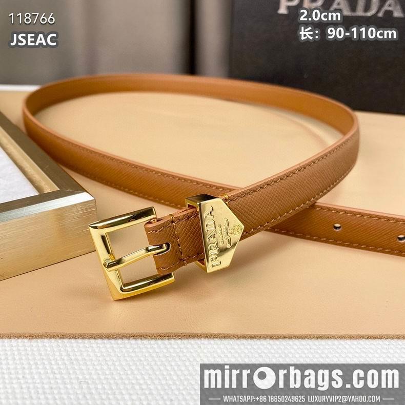 Prada belt 20mmX90-110cm 8L02