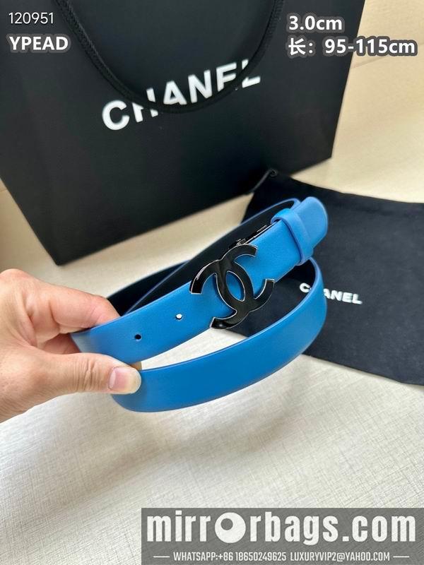 Chanel belt 30mmX95-115cm 8L072002