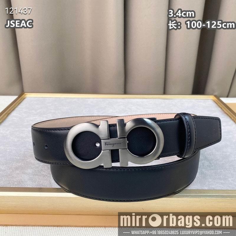 Ferragamo belt 34mmX100-125cm 8L09