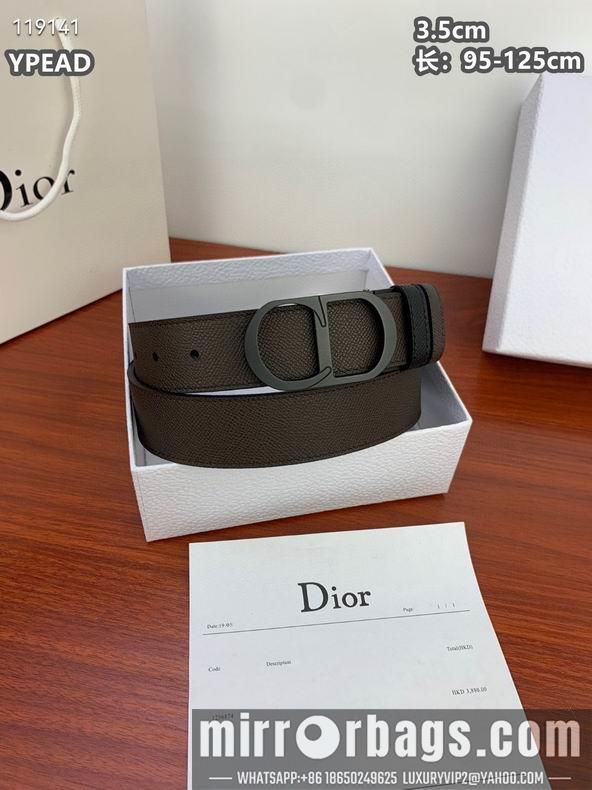Dior belt 35mmX95-125cm 8L14