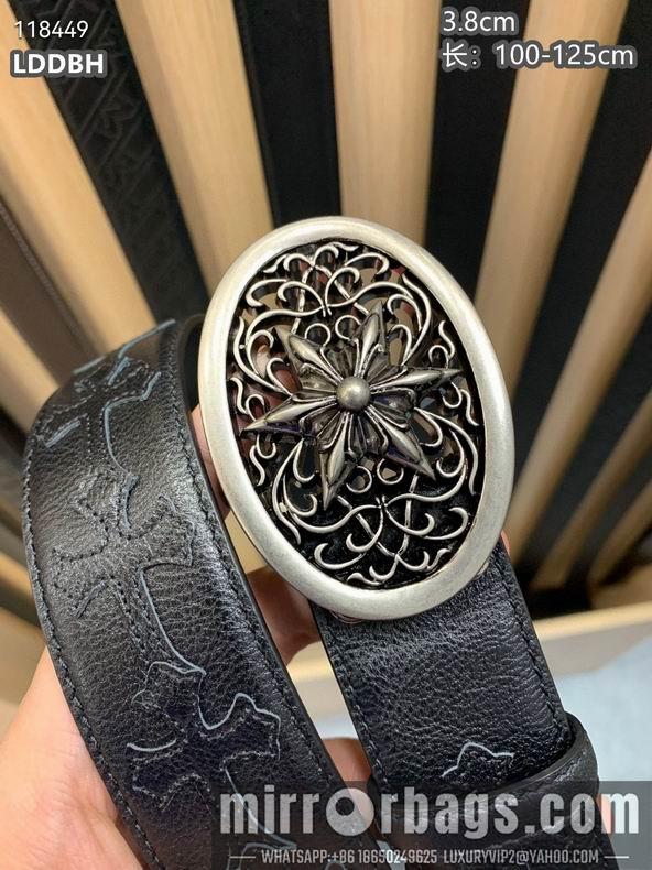 Chrome Hearts belt 38mmX100-125cm 8L18