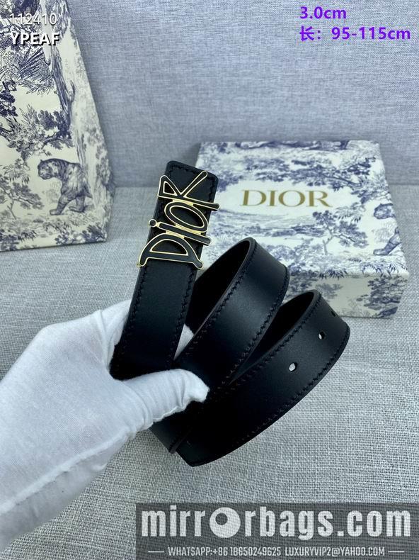 Dior belt 30mmX95-115cm 8L10
