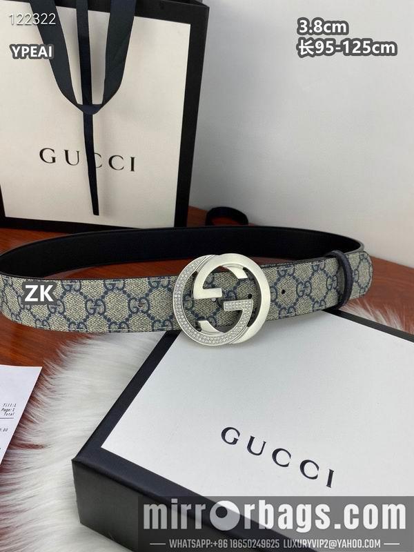 Gucci belt 38mmX95-125cm 8L20