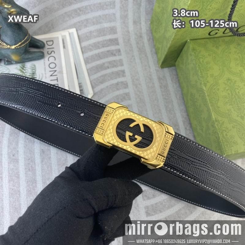 Gucci belt 38mmX105-125cm 8L50