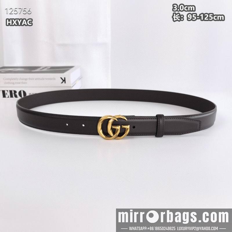 Gucci belt 30mmX95-125cm 8L21