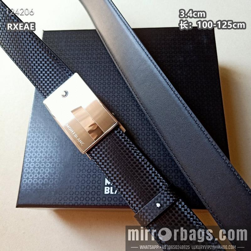 Montlanc belt 34mmX100-125cm 8L11