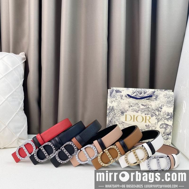Dior belt 30mmX95-115cm 7D33