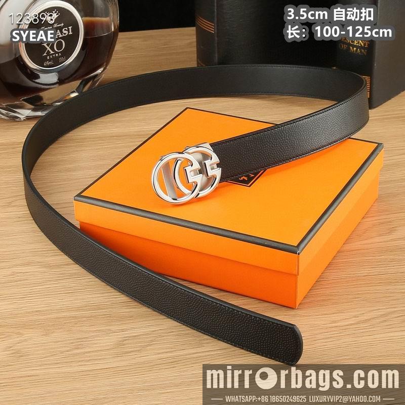 Gucci belt 35mmX100-125cm 8L36
