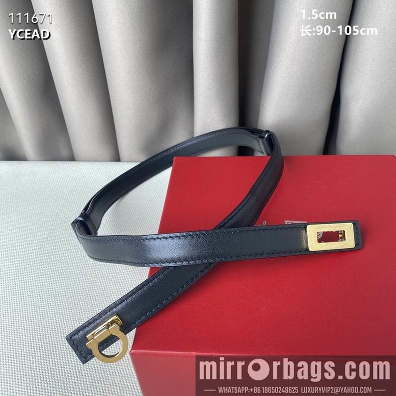 Ferragamo Belt 15mmX90-105cm 8L02