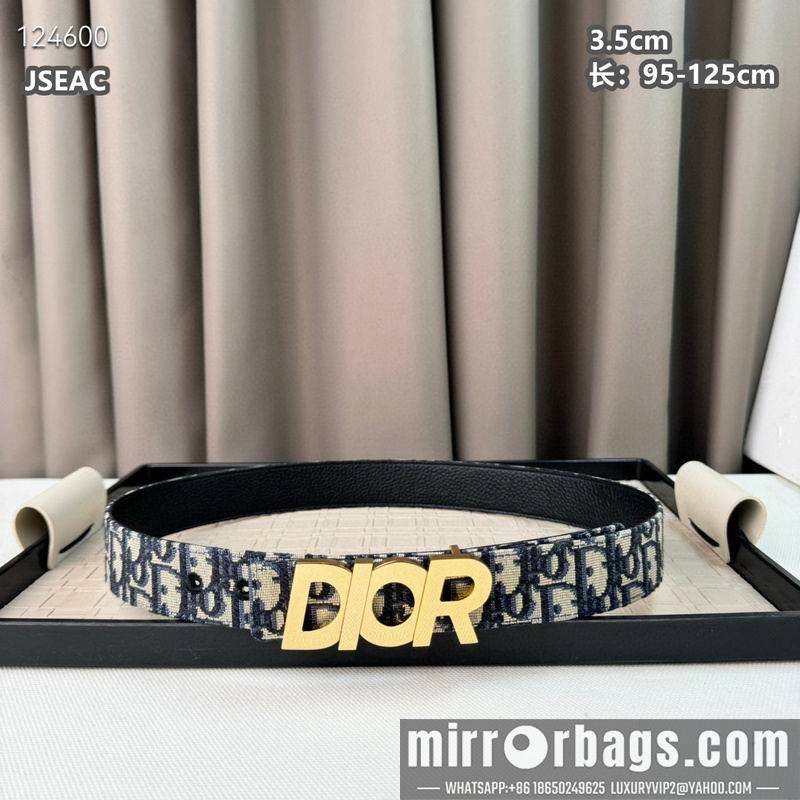 Dior belt 35mmX95-125cm 8L22