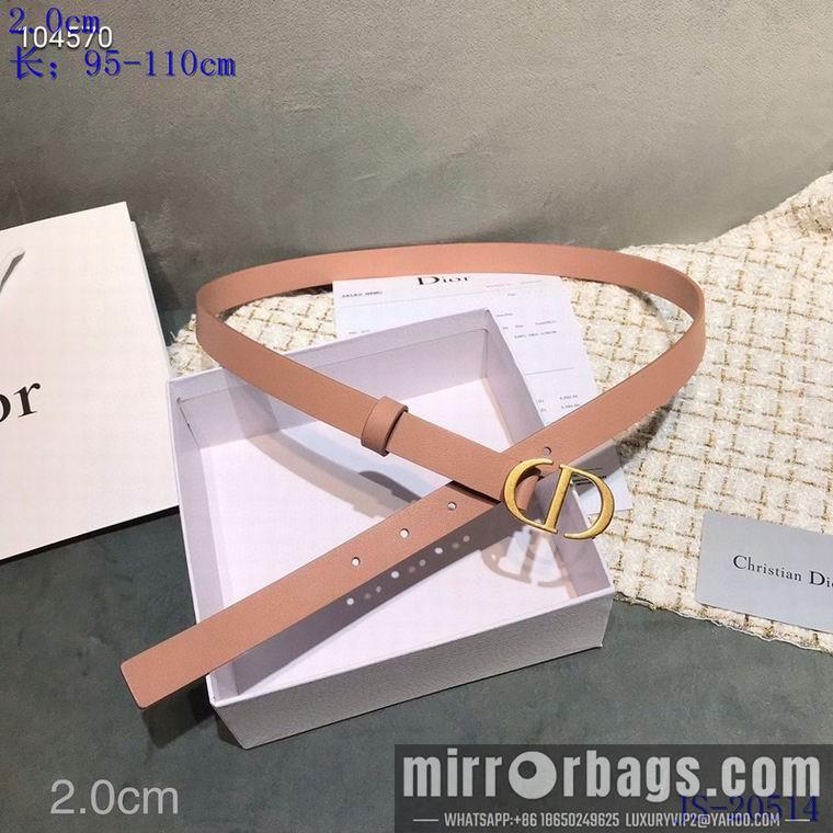 Dior Belt 20mmX95-110cm 8L11