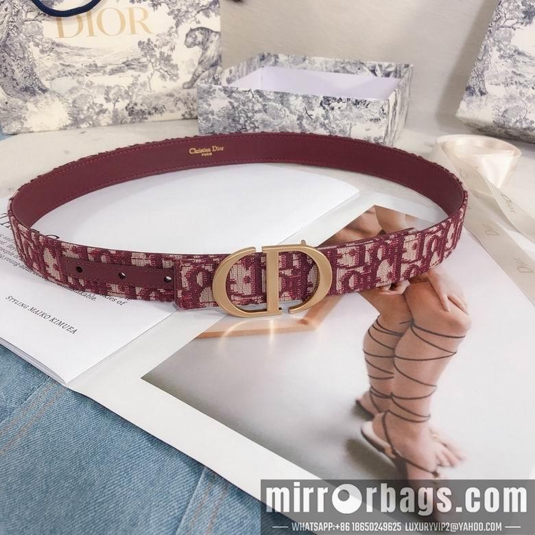 Dior Belt 30mmX95-110cm 7d03
