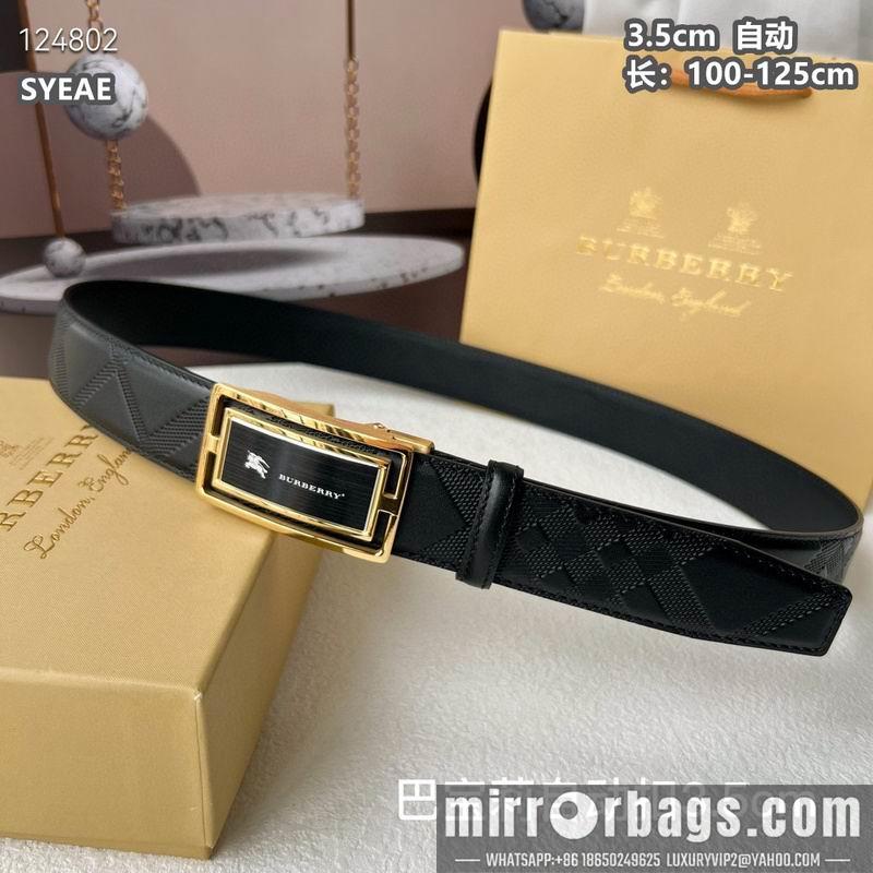 Burberry belt 35mmX100-125cm 8L71