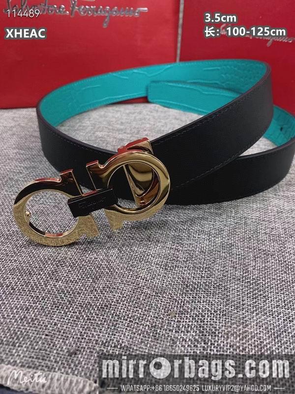 Ferragamo belt 35mmX100-125cm 8L59