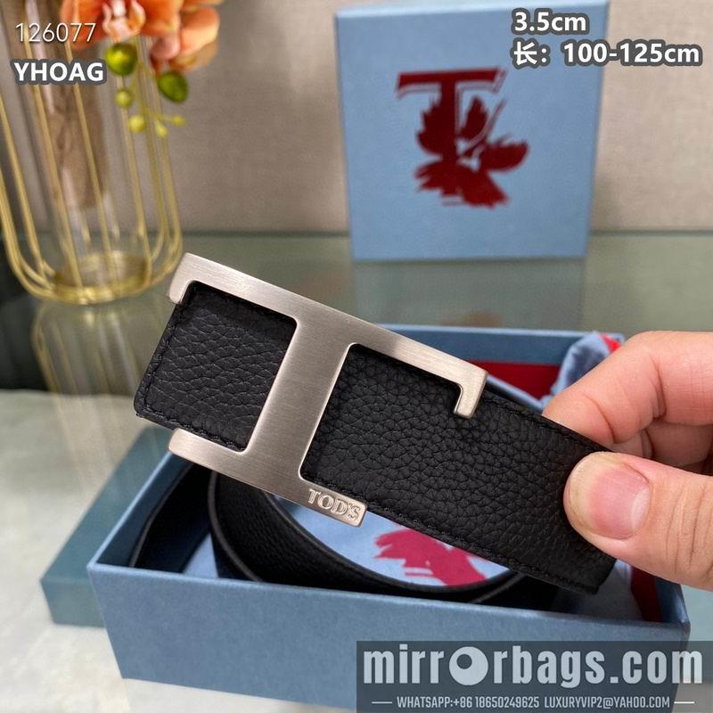 Tod's belt 35mmX100-125cm 8L07