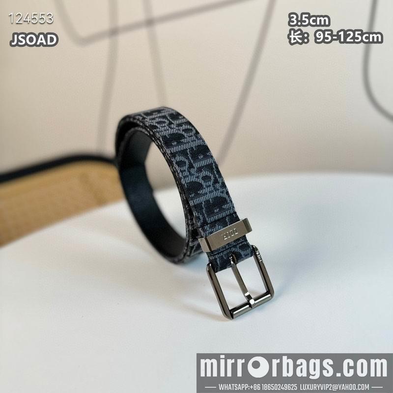 Dior belt 35mmX95-125cm 8L28