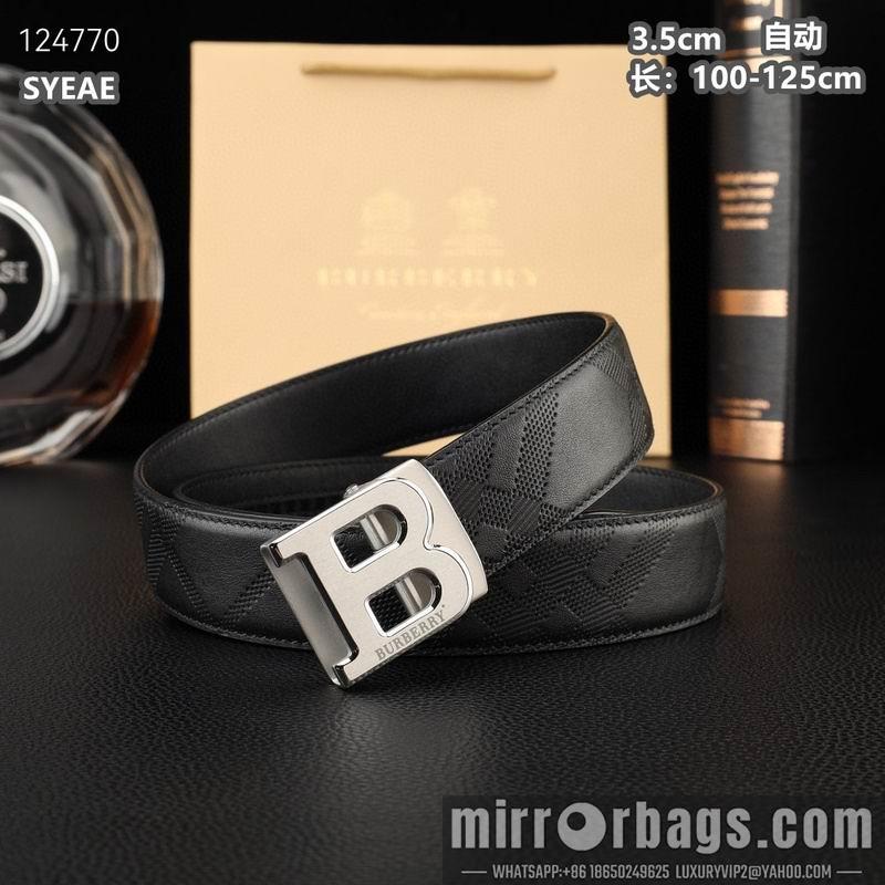 Burberry belt 35mmX100-125cm 8L74