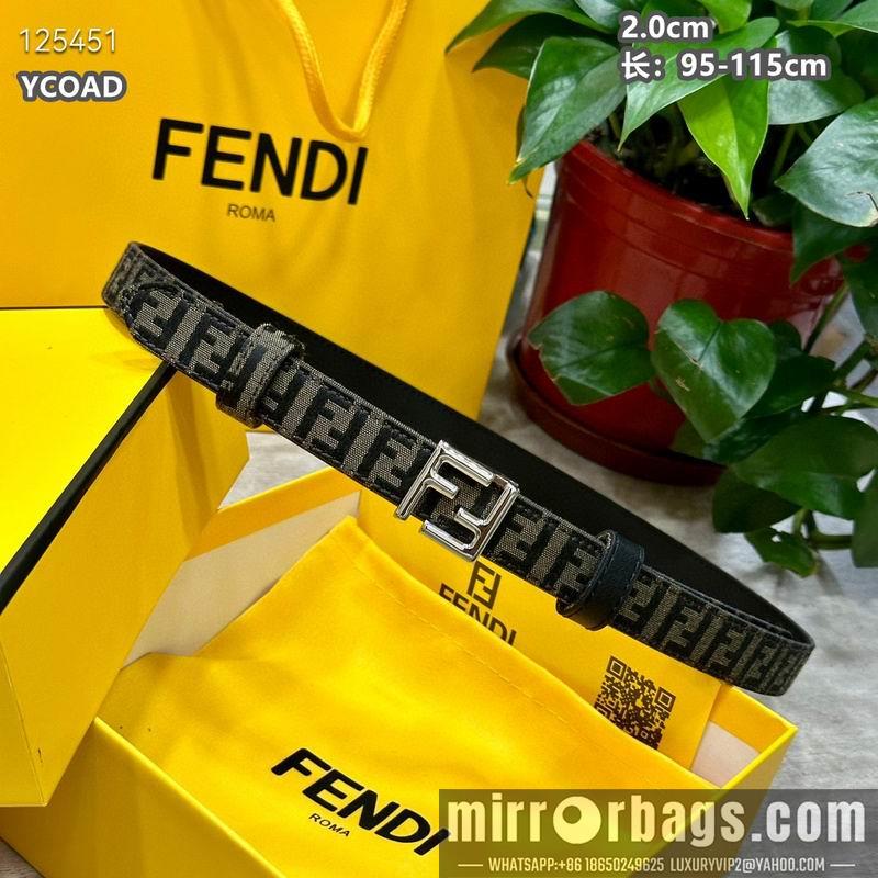 Fendi belt 20mmX95-115cm 8L13