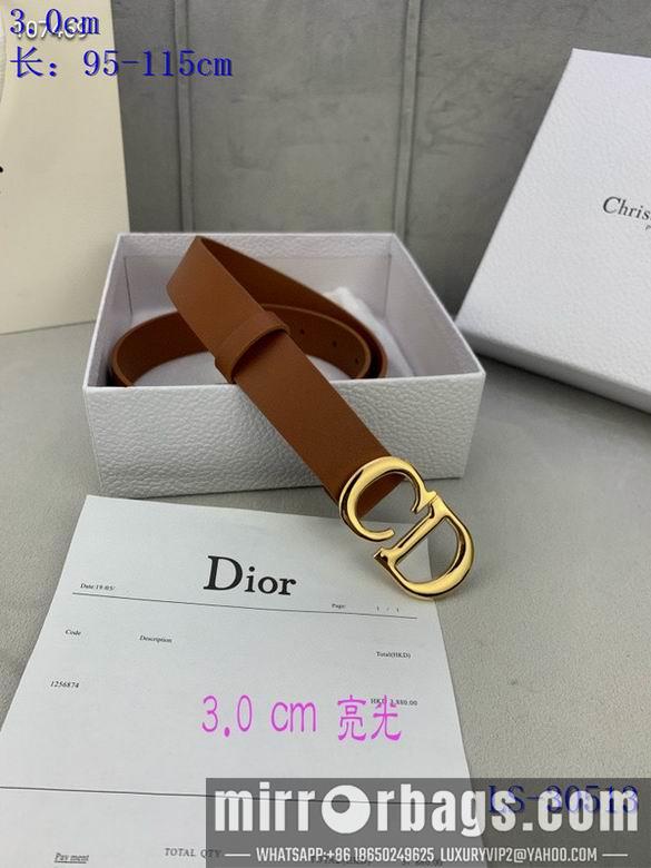 Dior Belt 30mm 95-115cm 8L05